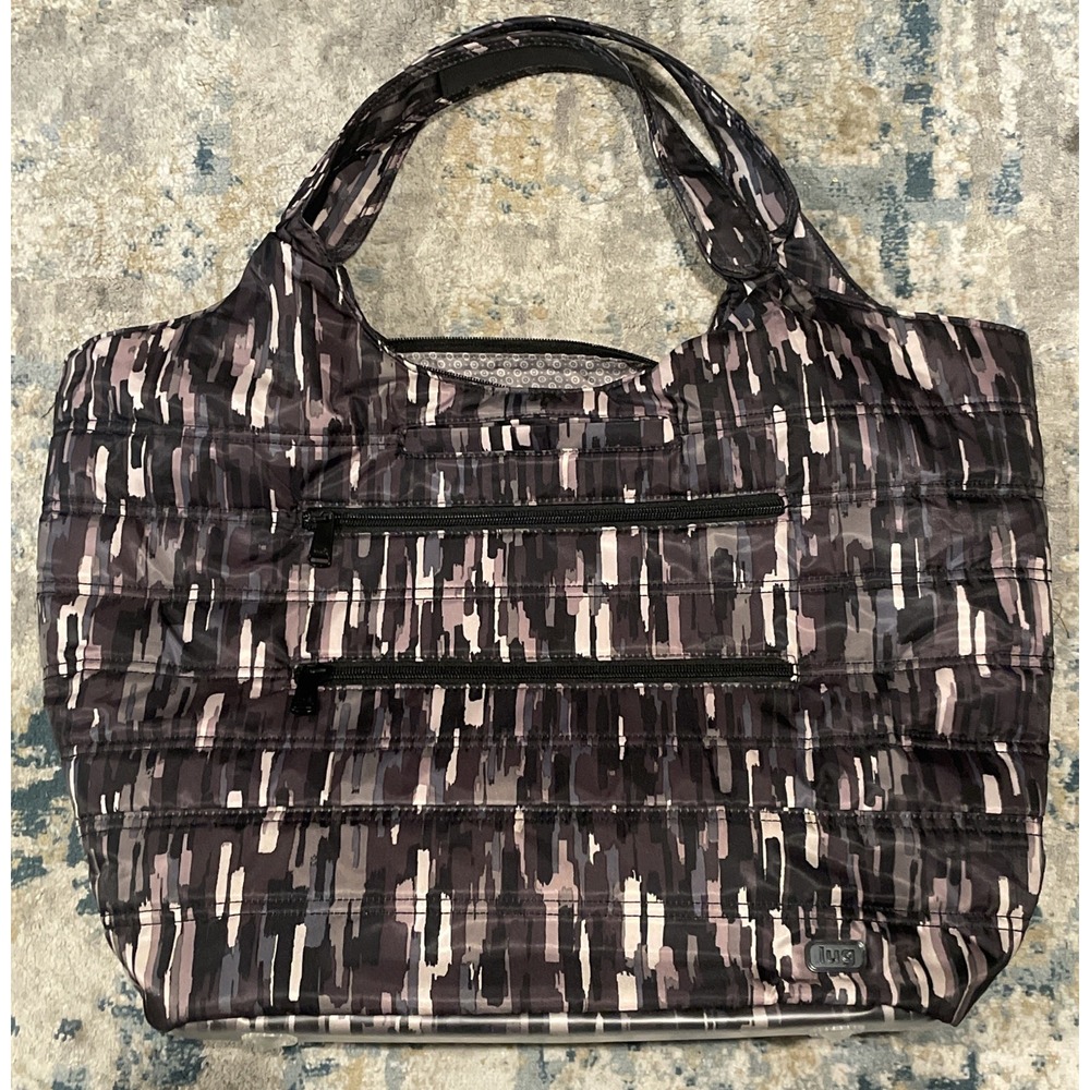 Lug Gondola XL Camo Blue & Purple Tote Bag Handbag Travel‎ Bag